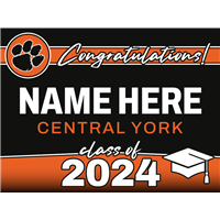 Central York Graduation Sign
