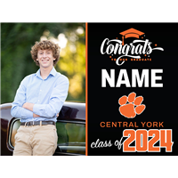 Central York Graduation Sign with Photo