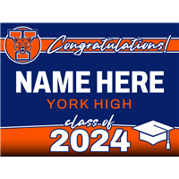 York High Graduation Sign
