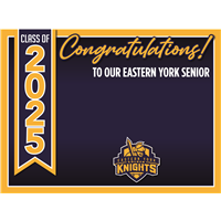 Eastern York Graduation Sign