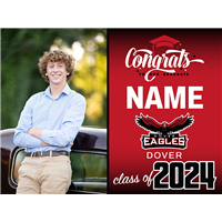 Dover Graduation Sign with Photo